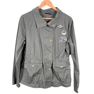 Star Wars Her Universe Military Field Jacket Utility Cinch Waist Women’s Medium
